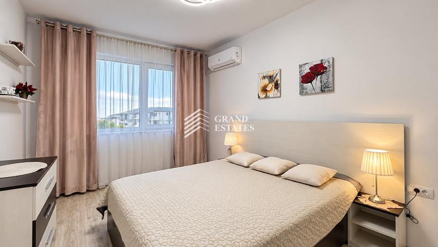 Apartament cu 2 camere decomandat, mobilat în Otopeni