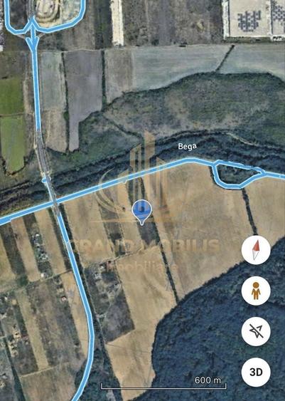 Teren Construcții de 608 mp, în Ghiroda