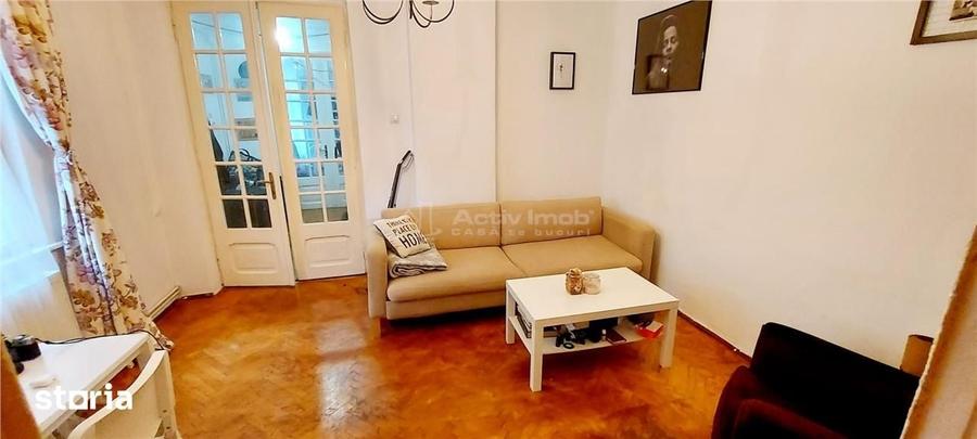Parter vila - Floreasca - 3 camere - 2 bai - 75mp curte - 1