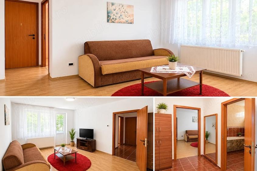 Apartament cu 3 camere semidecomandat în Central