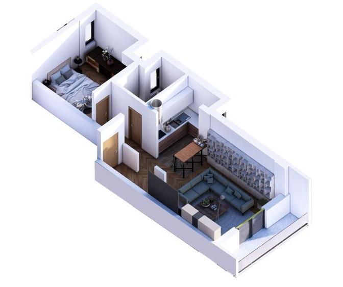 Apartament cu 2 camere în Inel I