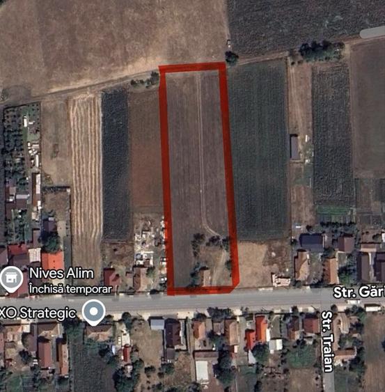 Teren de 6000 mp, în Bonț