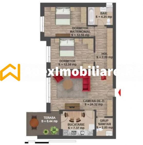 Apartament 3 camere de inchiriat Baneasa Bucure?ti | ApexIm - 7