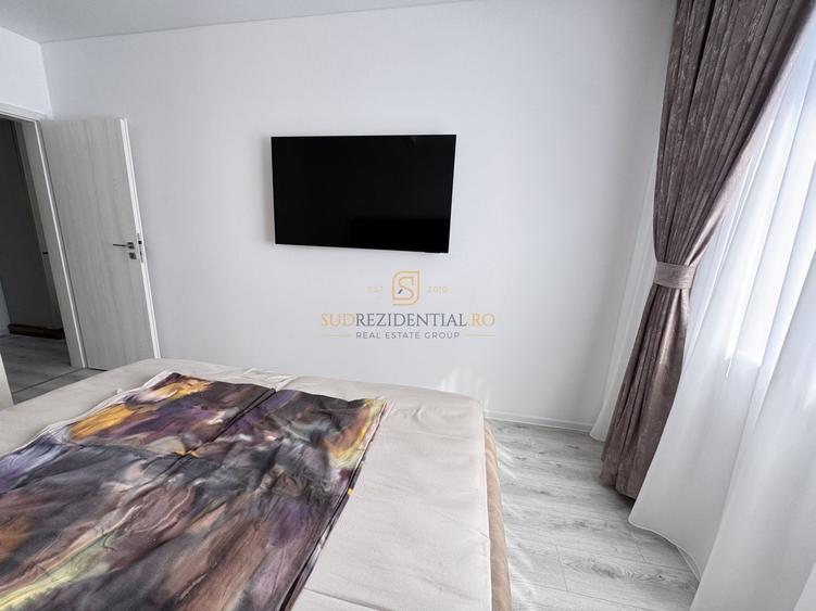 Apartament cu 2 camere semidecomandat, mobilat în Rahova