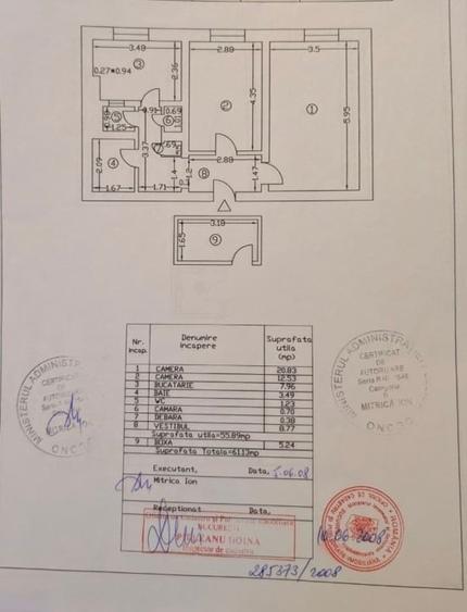 Apartament cu 2 camere decomandat în Bucureștii Noi
