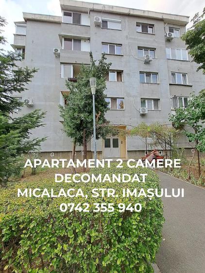 Apartament cu 2 camere semidecomandat în Micălaca
