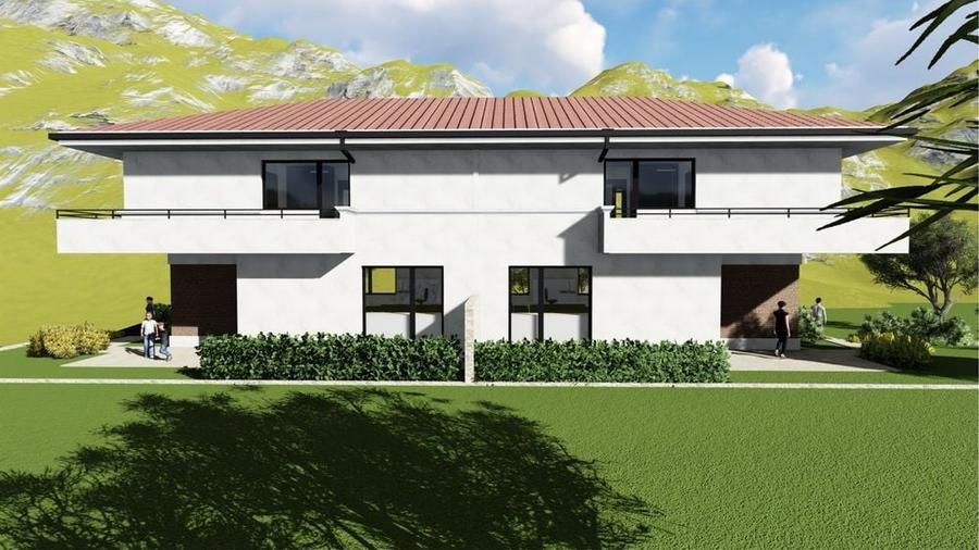 Casă cu 4 camere în Dâmbul Rotund