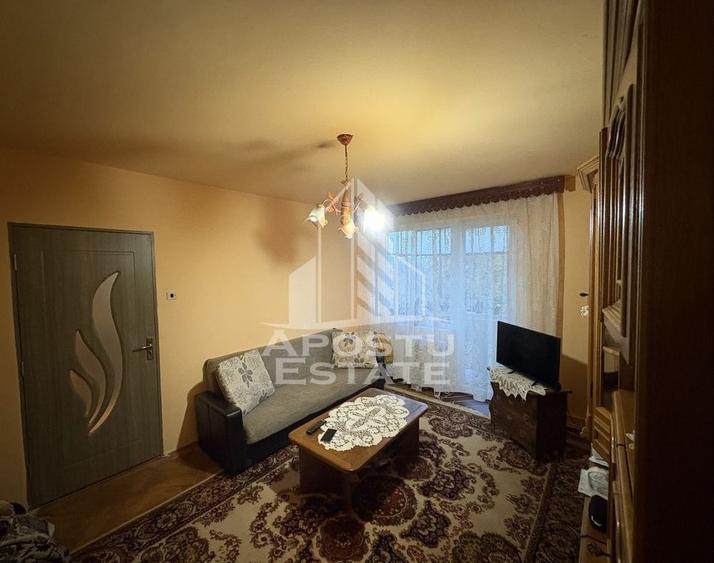 Apartament cu 2 camere decomandat, mobilat în Elisabetin
