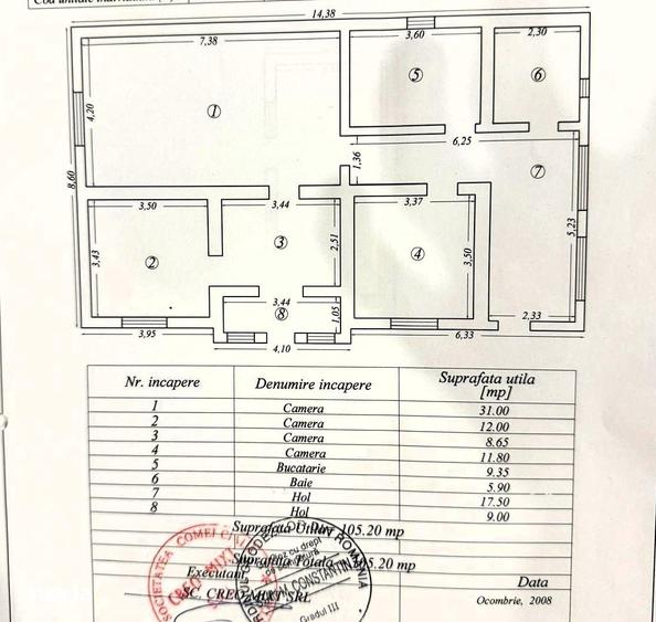 Casă cu 3 camere cu Teren 760 Mp în Valu lui Traian