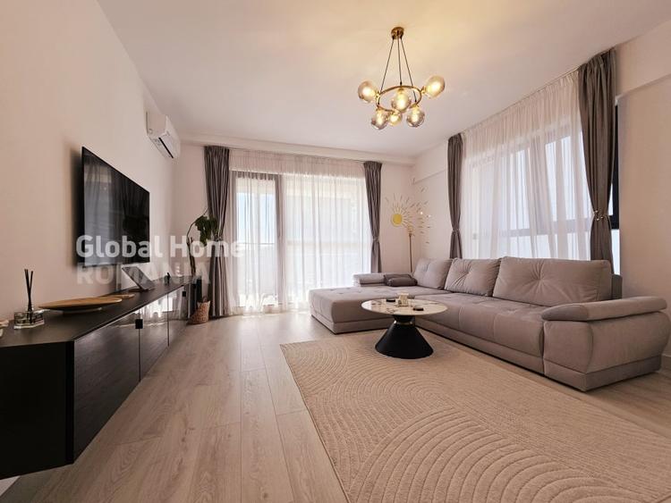 Apartament cu 3 camere decomandat, mobilat în Pipera