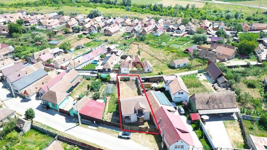 Casă cu 4 camere cu Teren 401 Mp în Hoghilag