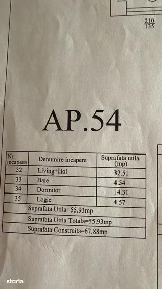 Apartament cu 2 camere în 9 Mai