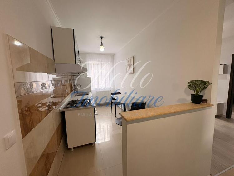 Apartament cu 2 camere semidecomandat, mobilat în Florești