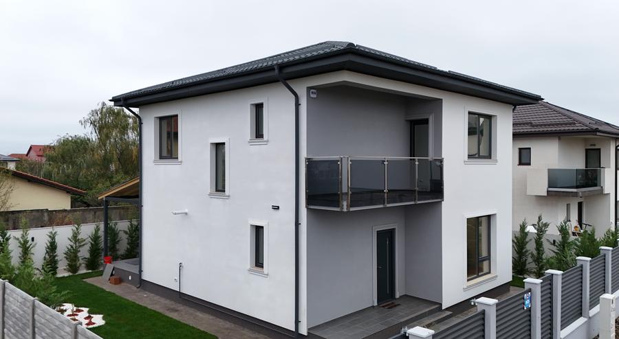 Casă nouă de vânzare individuală , Berceni Ilfov – 5 camere, 3 băi, teren 400 - 1