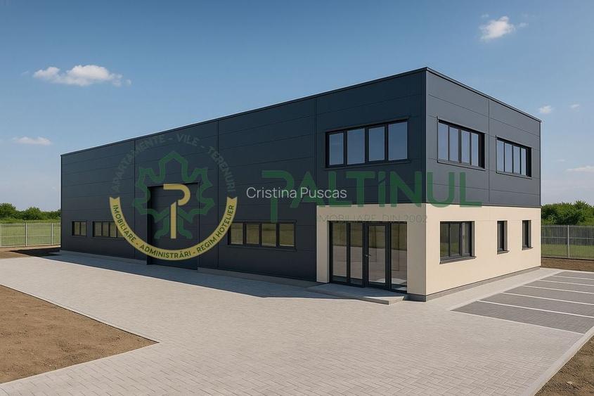 Hală industrială nouă cu birouri moderne, zona str. Turda - Sibiu Hală industrială nouă cu birouri moderne, zona str. Turda - Sibiu