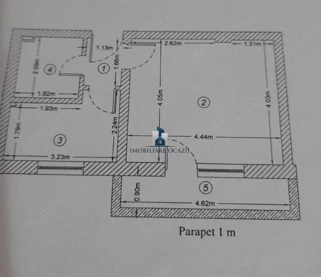 Garsoniera Decomandata Postalionului - 2