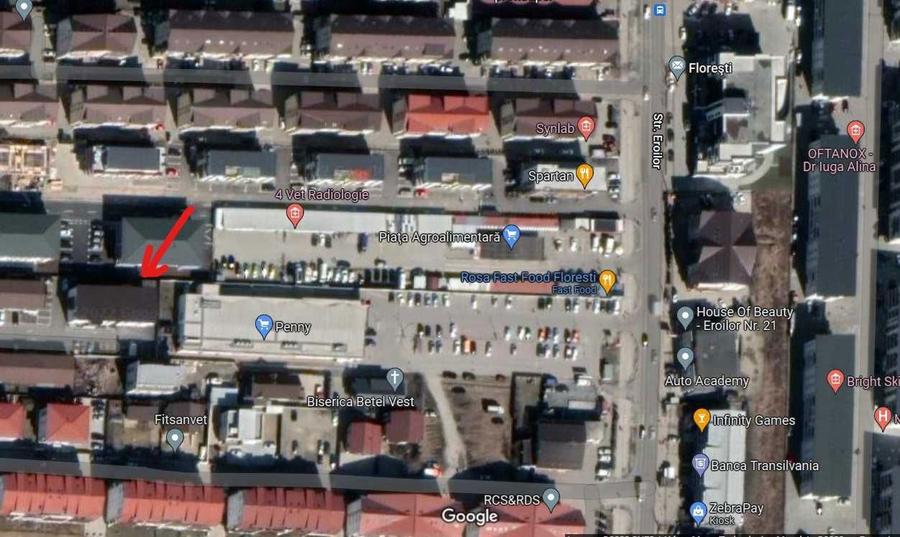 Inchiriez apartament 2 camere decomandat, luminos, parcare cu CF, langa Penny - Floresti, str. Porii - 8