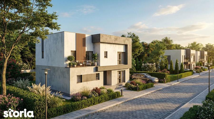 Casa individuala cu 5 camere. Teren 400 mp. Comision 0 - 5