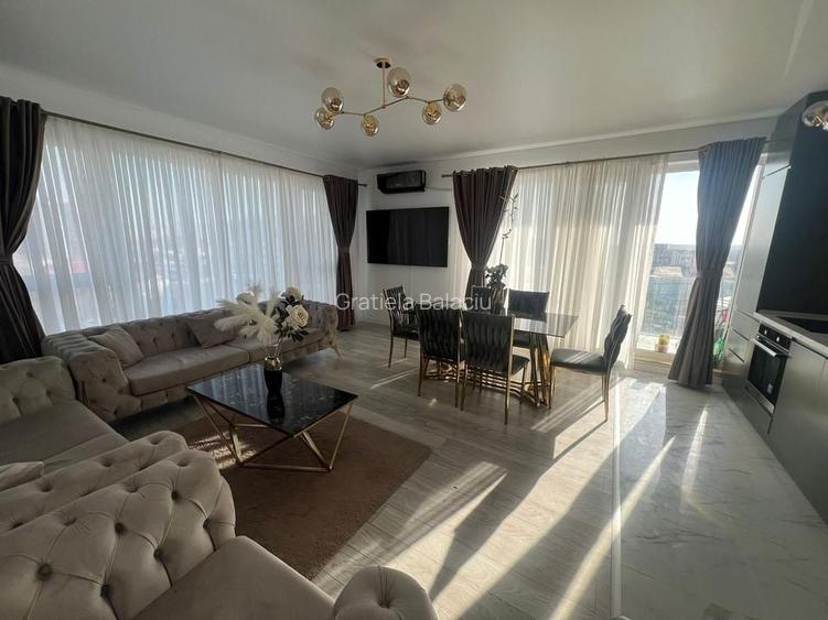 Exclusiv !!! Apartament 3 camere mobilat si utilat de lux