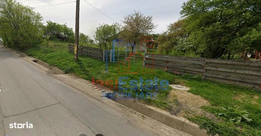 Miroslava zona Liceului TEREN 1500mp cu casa batraneasca asfalt si Ut - 4