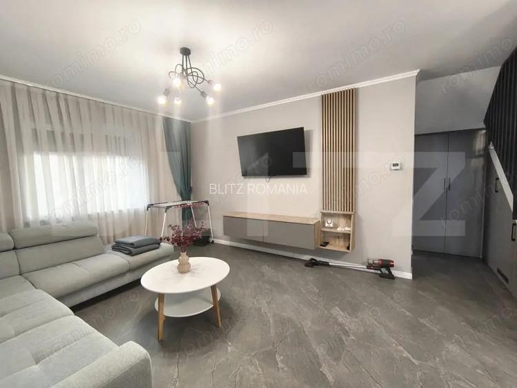 Casa 3 camere , 130 mp utili, curte proprie 100 mp