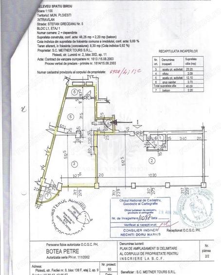 Inchiriere spatiu Birouri, zona Ultracentrala, Ploiesti - 1