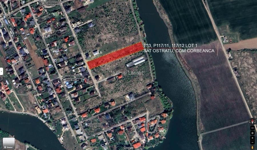 Teren intravilan Corbeanca 9148 mp | Deschidere lac
