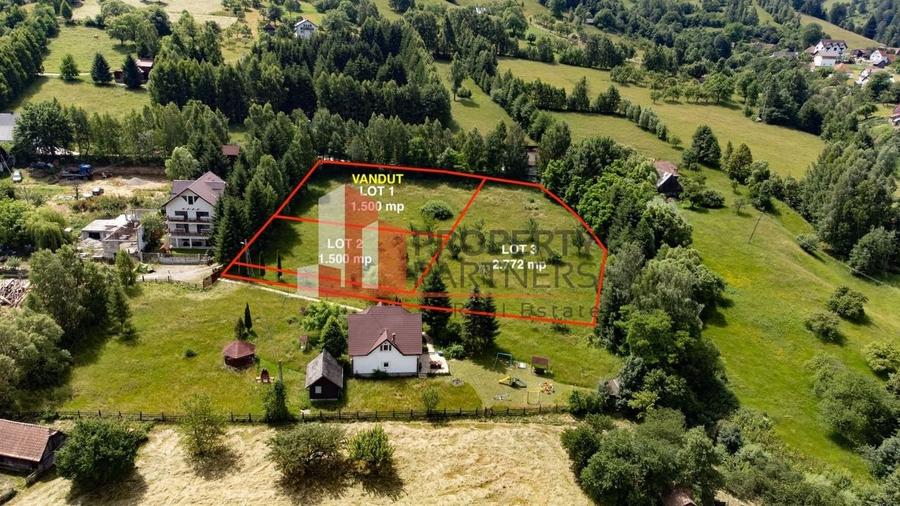 Teren de la 2772 mp Podul Simonului- Bran - 1