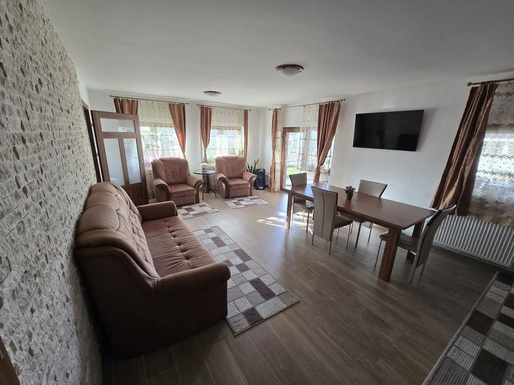 Casa moderna cu etaj in Frumuseni 202 mp, mobilata si utilata - 1