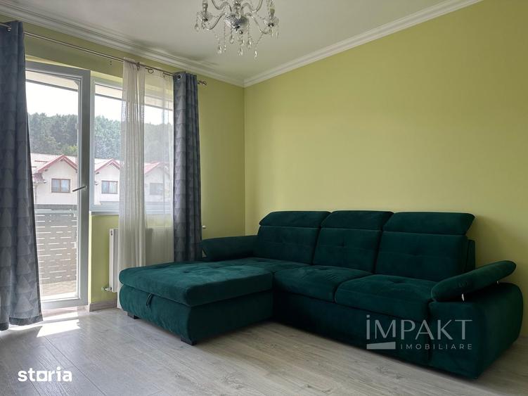 Apartament cu 2 camere semidecomandat în Florești
