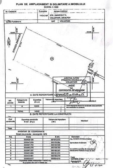 Vanzate teren 14242 mp, Pipera, Matei Millo, zona in plina expansiune - 1