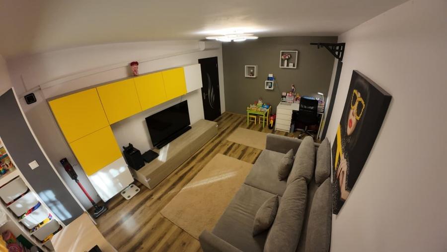 2 camere semidecomandate | Etaj 2 | 49.60 mp|Bloc din cărămidă| loc de parcare - 1