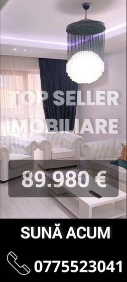 2 camere, 6/8, 2014, mobilat lux, utilat, Militari Residence  - 1