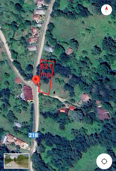 16000 Euro vanzare 521 mp teren asfalt apa gaz curent Cosminele Prahova superb - 4