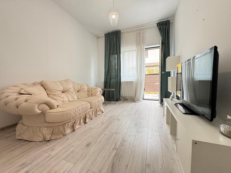 De inchiriat- 2 camere 44mp utili +100mp gradina cu terasa + 2 locuri de parcare - 7