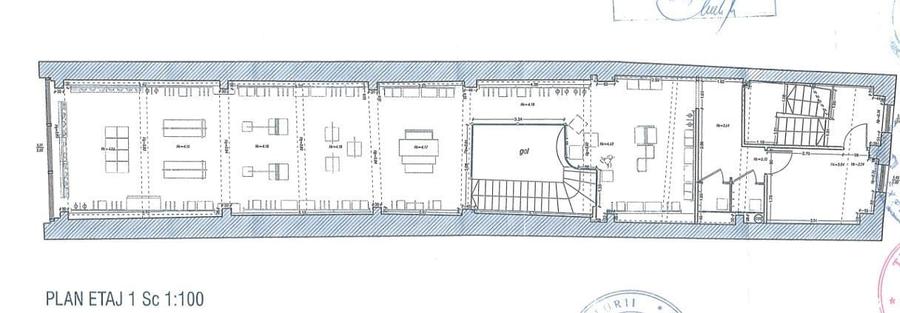 Zona Centrul Isoric  Etaj 1 supr 140mp cu intrare separata din strada - 10