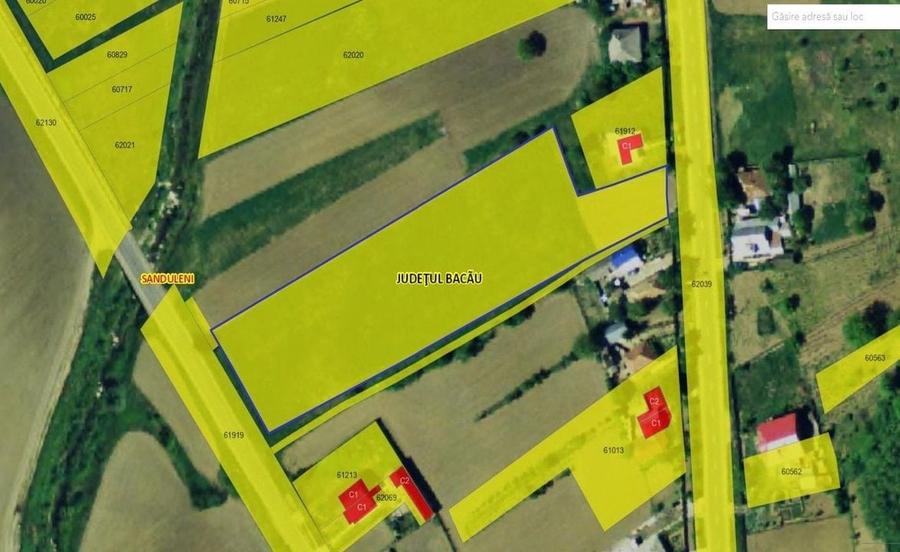 Teren intravilan in Sanduleni/Bacau de vanzare - 2