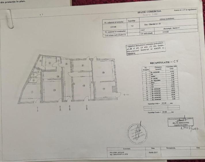 Spațiu comercial stradal de închiriat – Vad excelent, 50 mp + terasă 61 mp(opt)- - 6