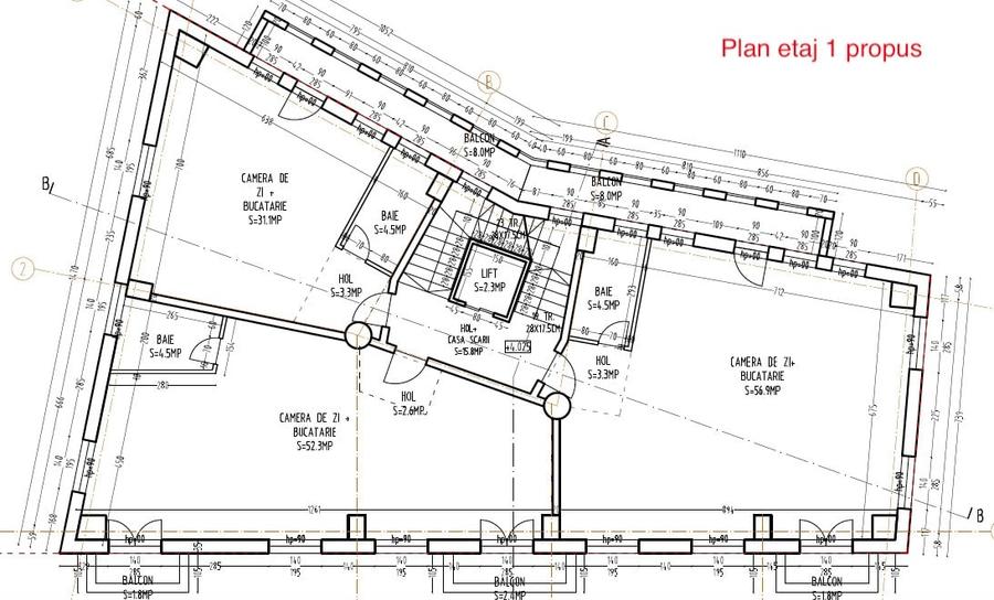 Piata Ovidiu - Zona Peninsulara Imobil D+P+1+Pod cladire renovabila 657 mp - 13