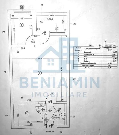 Garsoniera mobilata ?i utilata, etaj 1 Brazda lui Novac -Baba Novac- - 1