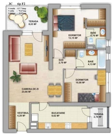 [Proprietar] Citadela Titan 3 camere Panoramic View - 5