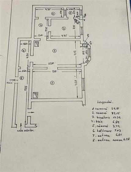 Apartament  clasic de doua camere zona Centrul Istoric - 12