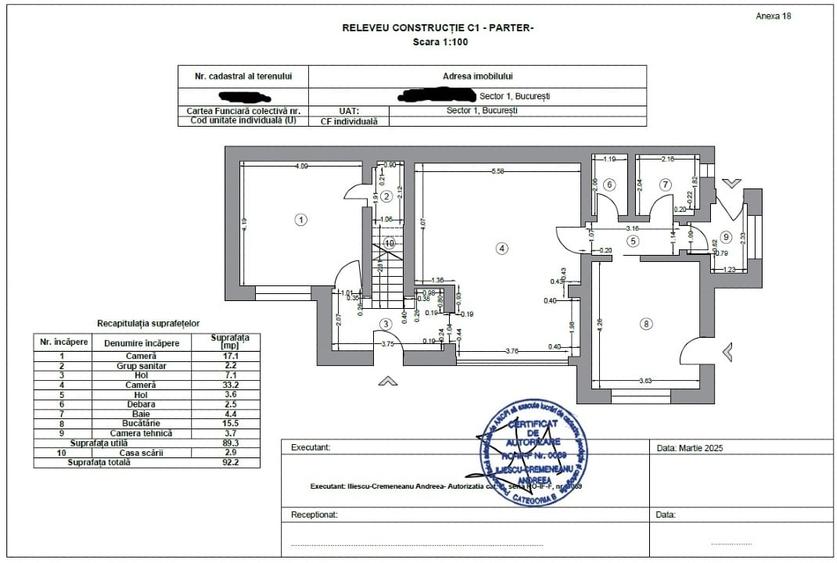 Casă SMART individuală 150mpu + teren 645mp Bucureștii Noi Bazilescu - 3