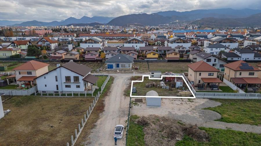 Teren Intravilan 533 mp, Brașov – Bartolomeu, acces stradă asfaltată - 1