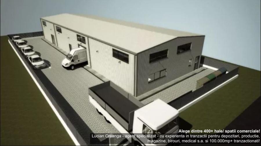 Hala noua cu/ fara chirias, 510mp, Letcani - 1