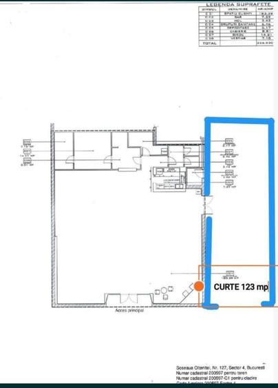 Oltenitei-Berceni suprafata 230 mp-pret 5000 euro - 5