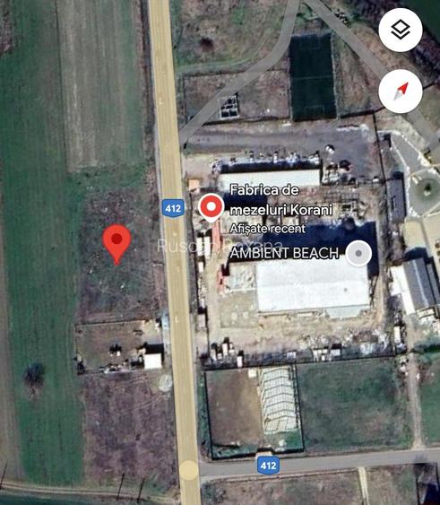 Spre vanzare teren intravilan, in PUZ, avand deschidere la DN,Frumusani