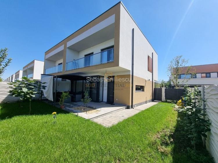 Vila 4 camere, Comuna Berceni, eficienta energetic, P+1E