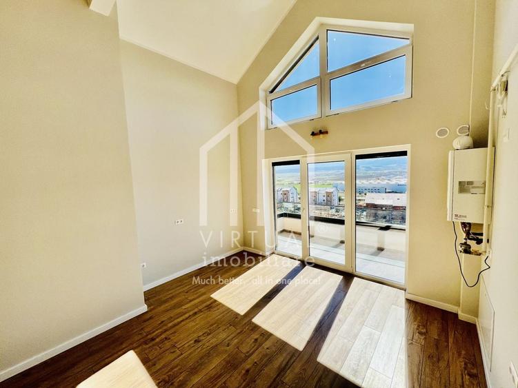 Penthouse 3 camere, 88.50 mp, la ALB cu balcon 7.37 mp|zona Cristian - 1