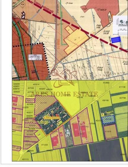 Teren 5.752 mp lângă Aeroport – ideal hală, logistică, depozit - 3